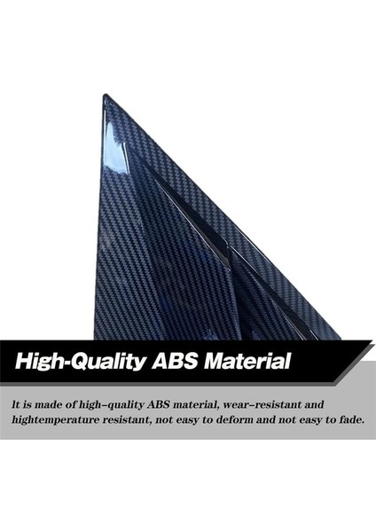 Arka Yan Pencere Kartvers Hava Havalandırma Kepçe Gölgeleri Panel Trim Aksesuarları Hyundai Tucson 2016-2020 - Abs Karbon Fiber (Yurt Dışından) indirimleri