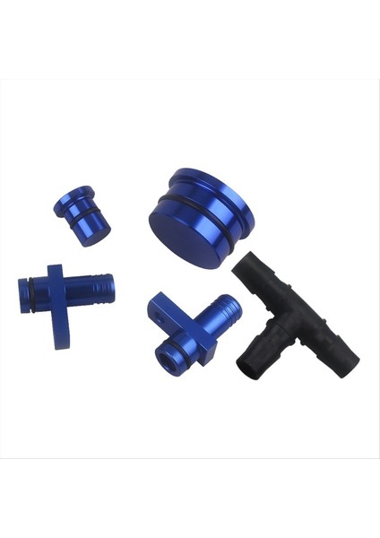 2004-2010 Duramax Dizel 6 6l Mavi Için Pcv Reroute ve Rezonatör Kiti (Yurt Dışından)