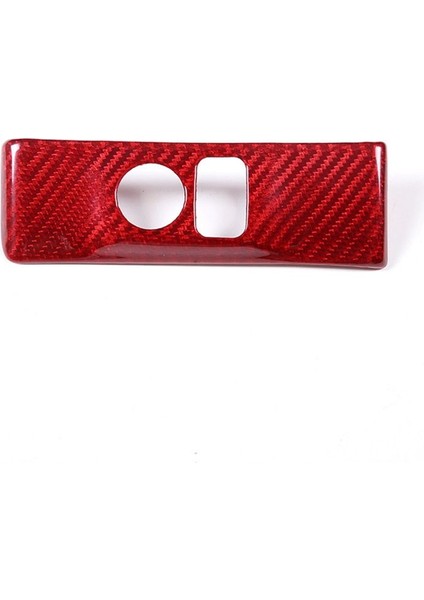 Araç Far Ayarlama Anahtarı Trim Kapak Nissan Gtr R35 2008-2016 Iç Aksesuarlar (Kırmızı) Için Karbon Fiber (Yurt Dışından)