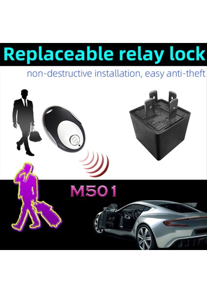 12V Kablosuz Immobilizer Araç Motor Kilidi Akıllı Güvenlik Anti-Hırsızlık Sistemi Değiştirilebilir Röle Şeklinde Cihaz (Yurt Dışından) fırsatları