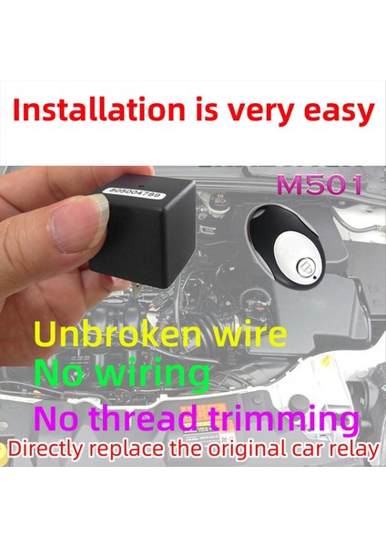 12V Kablosuz Immobilizer Araç Motor Kilidi Akıllı Güvenlik Anti-Hırsızlık Sistemi Değiştirilebilir Röle Şeklinde Cihaz (Yurt Dışından) indirimleri