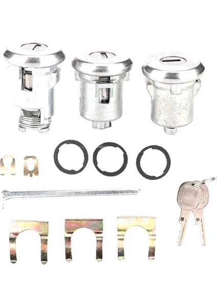 2set Kapı Anahtar Kiti Kapı Kilit Silindir Keys ile Set 654394765282 Chevrolet Camaro Chevelle (Yurt Dışından) fiyatları
