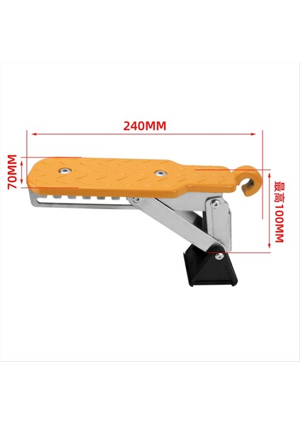 Araba Kapısı Adım Pedalı Her Iki Ayağı 7 Gözler Çoğu Araba Suv ve Kamyonu Için Ayarlanabilir Yükseltilmiş Uygun Araba Çatı Erişimi B (Yurt Dışından) fırsatları