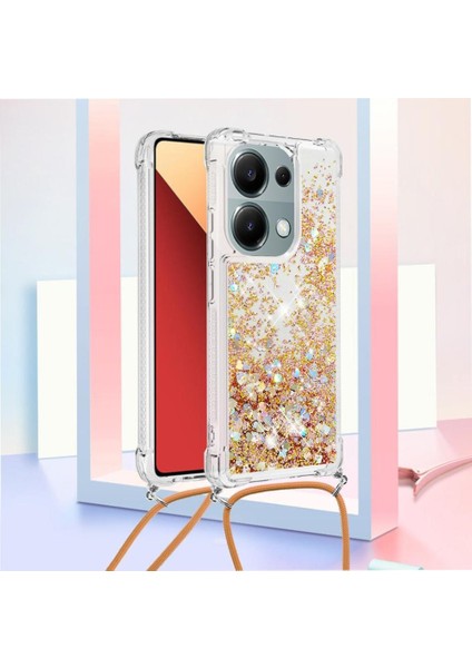 Xiaomi Redmi Note 13 Pro 4g Glitter Ayarlanabilir Kordon Darbeye Dayanıklı Durumda (Yurt Dışından) modelleri