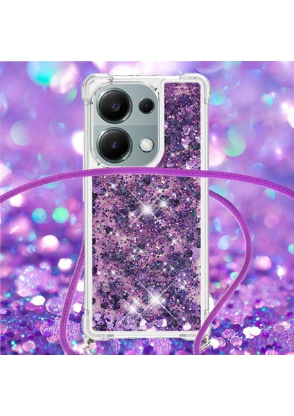 Xiaomi Redmi Note 13 Pro 4g Glitter Ayarlanabilir Kordon Darbeye Dayanıklı Durumda (Yurt Dışından) indirimleri