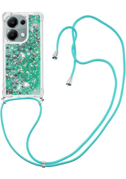 Xiaomi Redmi Note 13 Pro 4g Glitter Ayarlanabilir Kordon Darbeye Dayanıklı Durumda (Yurt Dışından)