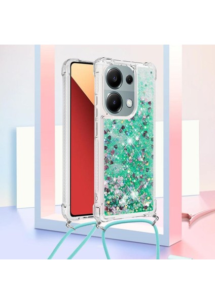 Xiaomi Redmi Note 13 Pro 4g Glitter Ayarlanabilir Kordon Darbeye Dayanıklı Durumda (Yurt Dışından) modelleri