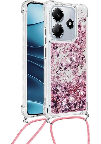 Xiaomi Redmi Note 14 4g Ayarlanabilir Kordon Hafif Glitter İçin Kılıf (Yurt Dışından) modelleri