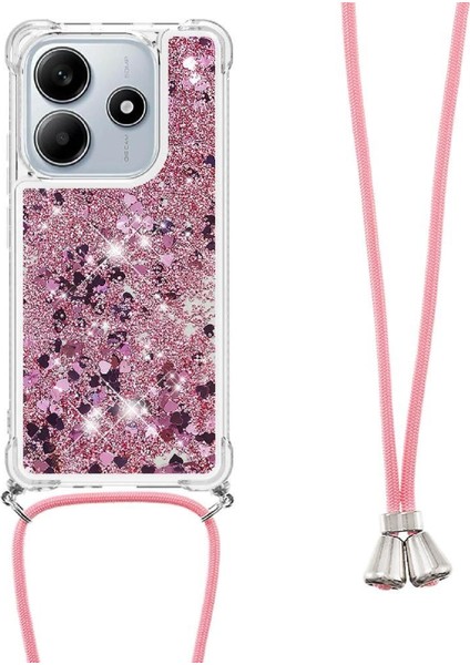 Xiaomi Redmi Note 14 4g Ayarlanabilir Kordon Hafif Glitter İçin Kılıf (Yurt Dışından) fırsatları