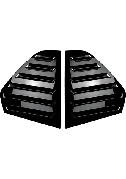 Araba Yan Arka Pencere Deklanşör Yan Havalandırma Kapağı Kaplama Vw Volkswagen Golf Için Dekorasyon 8 Mk8 2020-2022 (Siyah) (Yurt Dışından) modelleri