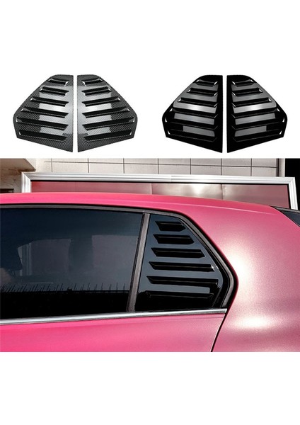 Araba Yan Arka Pencere Deklanşör Yan Havalandırma Kapağı Kaplama Vw Volkswagen Golf Için Dekorasyon 8 Mk8 2020-2022 (Karbon) (Yurt Dışından) modelleri