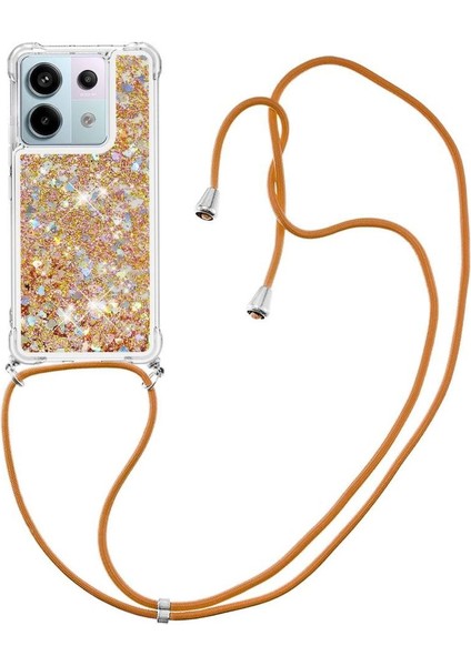 Xiaomi Redmi Note 13 Pro 5g Lens Koruma Hafif Glitter İçin Kılıf (Yurt Dışından)