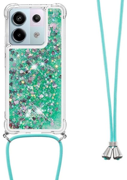 Xiaomi Redmi Note 13 Pro 5g Lens Koruma Hafif Glitter İçin Kılıf (Yurt Dışından)