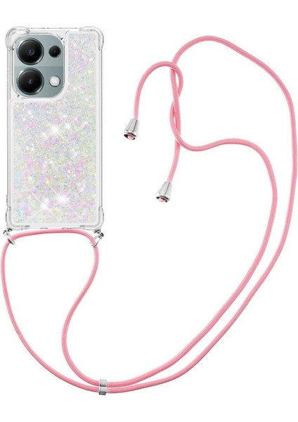 Xiaomi Redmi Note 13 Pro 4g Glitter Ayarlanabilir Kordon Darbeye Dayanıklı Durumda (Yurt Dışından)
