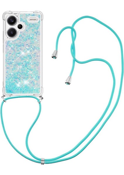 Xiaomi Redmi Note 13 Pro Plus Lens Koruma Hafif Glitter İçin Kılıf (Yurt Dışından)