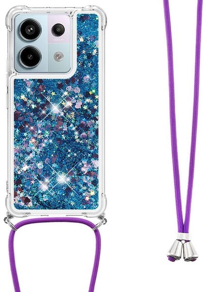 Xiaomi Redmi Note 13 Pro 5g Lens Koruma Hafif Glitter İçin Kılıf (Yurt Dışından)