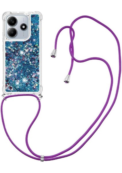 Xiaomi Redmi Note 14 4g Ayarlanabilir Kordon Hafif Glitter İçin Kılıf (Yurt Dışından) modelleri