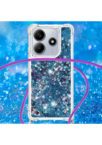 Xiaomi Redmi Note 14 4g Ayarlanabilir Kordon Hafif Glitter İçin Kılıf (Yurt Dışından) indirimleri