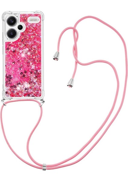 Xiaomi Redmi Note 13 Pro Plus Lens Koruma Hafif Glitter İçin Kılıf (Yurt Dışından)