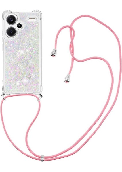 Xiaomi Redmi Note 13 Pro Plus Lens Koruma Hafif Glitter İçin Kılıf (Yurt Dışından)