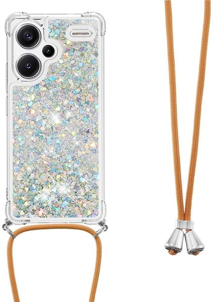 Xiaomi Redmi Note 13 Pro Plus Lens Koruma Hafif Glitter İçin Kılıf (Yurt Dışından)