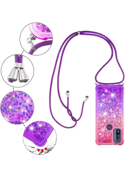 Motorola Moto G Power 2022 Ayarlanabilir Boyun Rengi İçin Quicksand Telefon Kılıfı (Yurt Dışından) modelleri