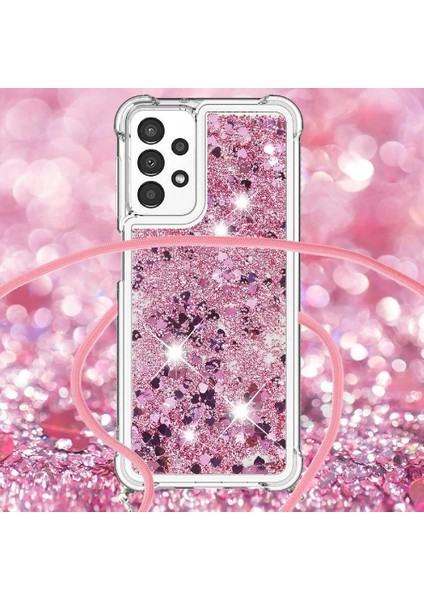 Samsung Galaxy A13 4g Glitter Hafif Dört Köşeli Darbeye Dayanıklı Kılıf (Yurt Dışından) indirimleri