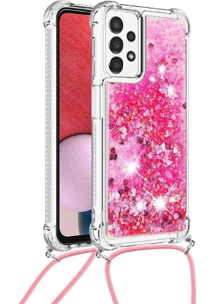 Samsung Galaxy A13 4g Glitter Hafif Dört Köşeli Darbeye Dayanıklı Kılıf (Yurt Dışından) modelleri