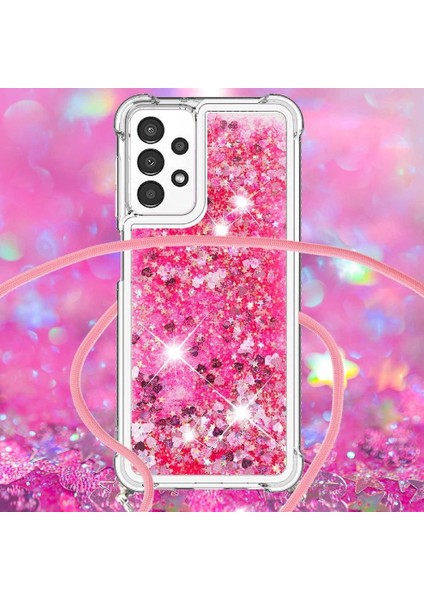 Samsung Galaxy A13 4g Glitter Hafif Dört Köşeli Darbeye Dayanıklı Kılıf (Yurt Dışından) indirimleri