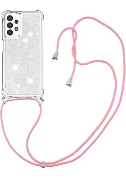 Samsung Galaxy A13 4g Glitter Hafif Dört Köşeli Darbeye Dayanıklı Kılıf (Yurt Dışından) modelleri