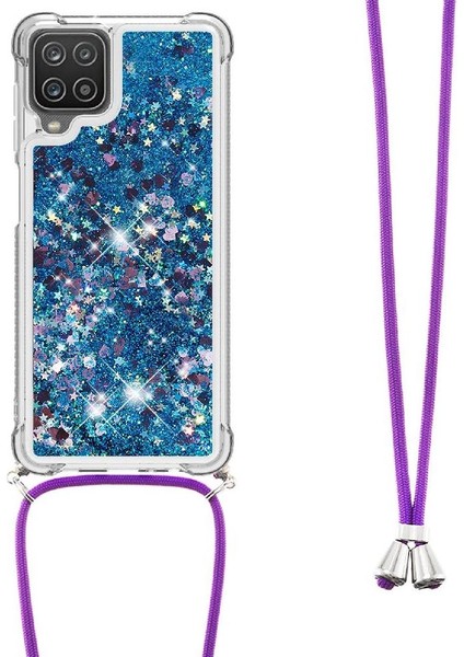 Samsung Galaxy A12 Ayarlanabilir Kordon Dört Köşeli Darbeye Dayanıklı Lens İçin Kılıf (Yurt Dışından) fiyatları