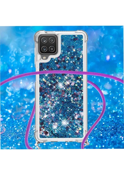 Samsung Galaxy A12 Ayarlanabilir Kordon Dört Köşeli Darbeye Dayanıklı Lens İçin Kılıf (Yurt Dışından) indirimleri