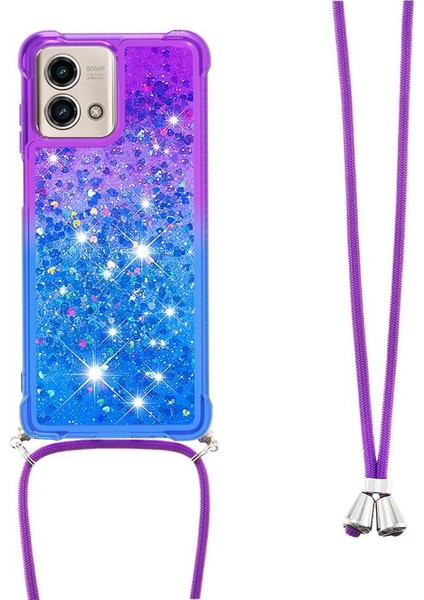 Motorola Moto G Stylus 5g 2023 Ayarlanabilir Boyun İçin Quicksand Telefon Kılıfı (Yurt Dışından)