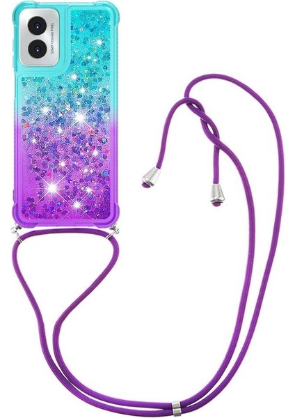 Motorola Moto G Play 4g 2024 Degrade Renkli Telefon İçin Quicksand Telefon Kılıfı (Yurt Dışından) fiyatları