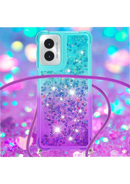 Motorola Moto G Play 4g 2024 Degrade Renkli Telefon İçin Quicksand Telefon Kılıfı (Yurt Dışından) modelleri