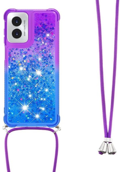 Motorola Moto G Play 4g 2024 Degrade Renkli Telefon İçin Quicksand Telefon Kılıfı (Yurt Dışından) indirimleri