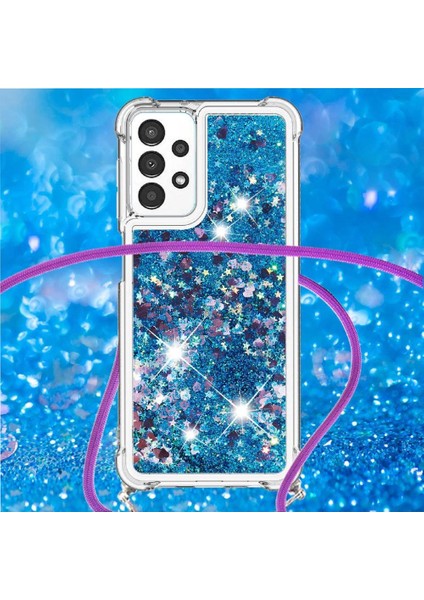 Samsung Galaxy A13 4g Glitter Hafif Dört Köşeli Darbeye Dayanıklı Kılıf (Yurt Dışından) indirimleri