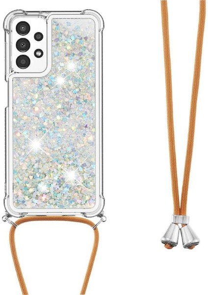 Samsung Galaxy A13 4g Glitter Hafif Dört Köşeli Darbeye Dayanıklı Kılıf (Yurt Dışından) modelleri