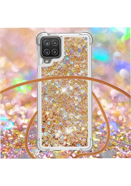 Samsung Galaxy A12 Ayarlanabilir Kordon Dört Köşeli Darbeye Dayanıklı Lens İçin Kılıf (Yurt Dışından) indirimleri