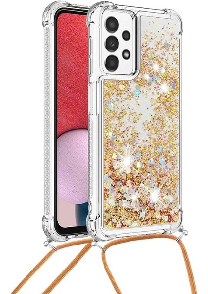 Samsung Galaxy A13 4g Glitter Hafif Dört Köşeli Darbeye Dayanıklı Kılıf (Yurt Dışından) fiyatları