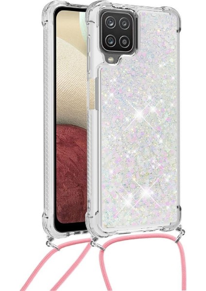 Samsung Galaxy A12 Ayarlanabilir Kordon Dört Köşeli Darbeye Dayanıklı Lens İçin Kılıf (Yurt Dışından) modelleri