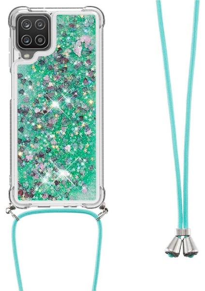 Samsung Galaxy A12 Ayarlanabilir Kordon Dört Köşeli Darbeye Dayanıklı Lens İçin Kılıf (Yurt Dışından) fiyatları