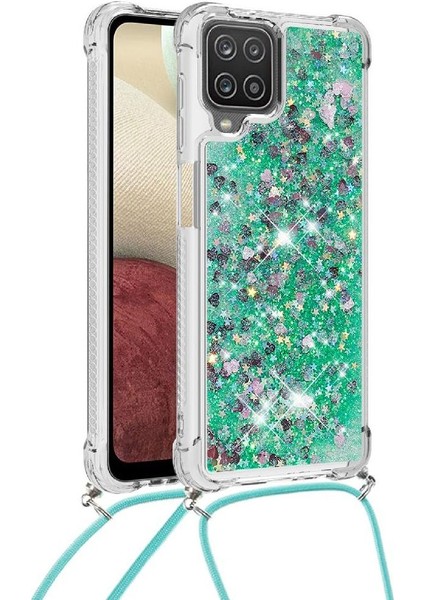 Samsung Galaxy A12 Ayarlanabilir Kordon Dört Köşeli Darbeye Dayanıklı Lens İçin Kılıf (Yurt Dışından) modelleri