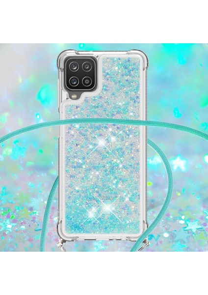 Samsung Galaxy A12 Ayarlanabilir Kordon Dört Köşeli Darbeye Dayanıklı Lens İçin Kılıf (Yurt Dışından) fırsatları