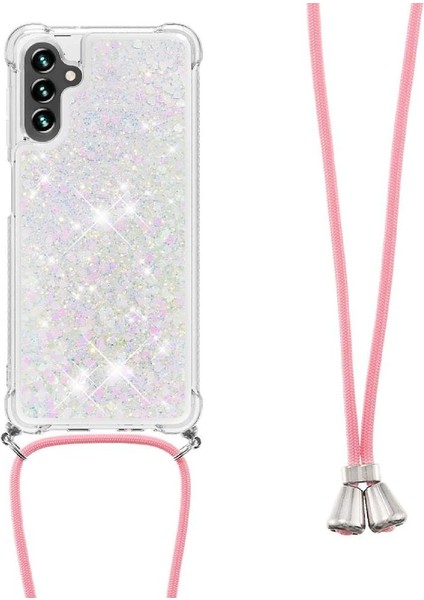 Samsung Galaxy A13 5g Glitter Lens Koruma Ayarlanabilir Kordon İçin Kılıf (Yurt Dışından) fiyatları