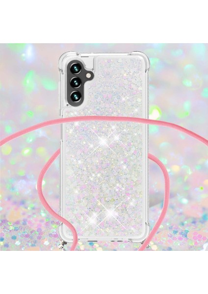 Samsung Galaxy A13 5g Glitter Lens Koruma Ayarlanabilir Kordon İçin Kılıf (Yurt Dışından) indirimleri