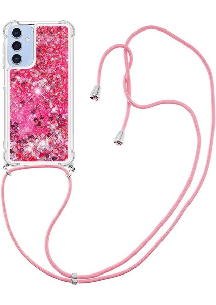 Samsung Galaxy A16 Ayarlanabilir Kordon Dört Köşeli Darbeye Dayanıklı Lens İçin Kılıf (Yurt Dışından)