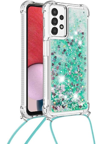 Samsung Galaxy A13 4g Glitter Hafif Dört Köşeli Darbeye Dayanıklı Kılıf (Yurt Dışından) fiyatları