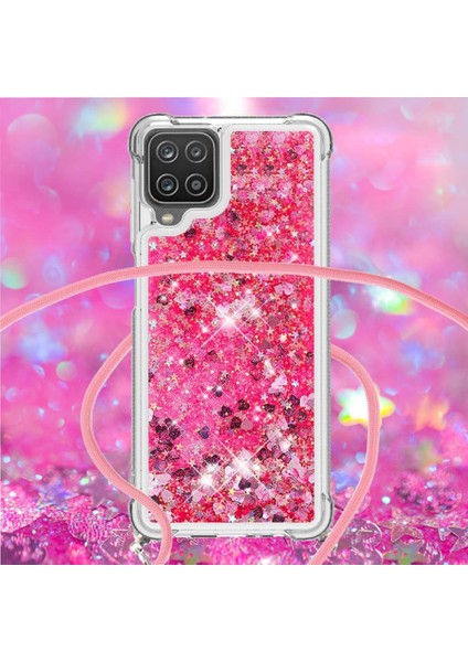 Samsung Galaxy A12 Ayarlanabilir Kordon Dört Köşeli Darbeye Dayanıklı Lens İçin Kılıf (Yurt Dışından) indirimleri