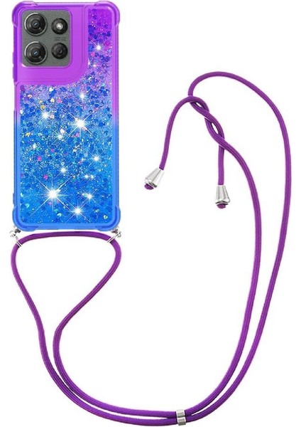 Motorola Moto G Play 5g 2025 Ayarlanabilir Boyun İçin Quicksand Telefon Kılıfı (Yurt Dışından)